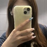 Korean Cute Polka Dot Macaron Color Phone Case